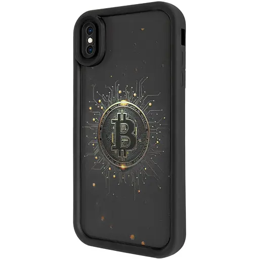 Чехол TPU Prestige для Apple iPhone XS Max 6.5 Bitcoin