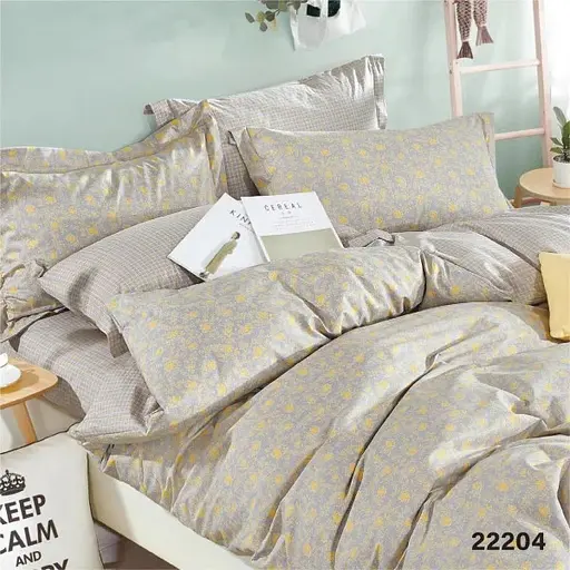 Комплект постільної білизни Viluta євро ранфорс 22204 100% бавовна - фото 1