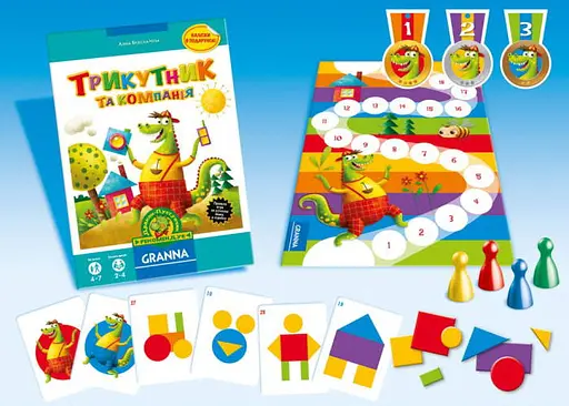 Настольная игра Granna Треугольник и компания (82470) - фото 4