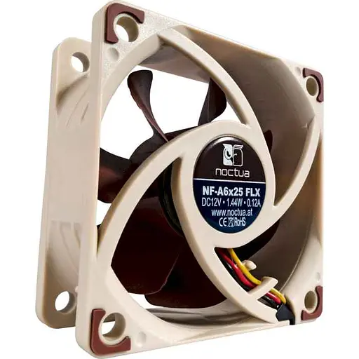 Вентилятор Noctua NF-A6x25 FLX (NF-A6x25 FLX) - фото 2