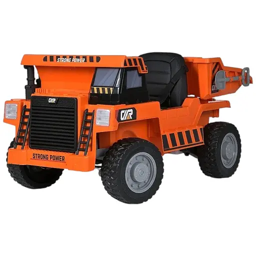 Електромобіль дитячий Bambi Вантажівка JS3198EBLR-7 з пультом керування Помаранчевий