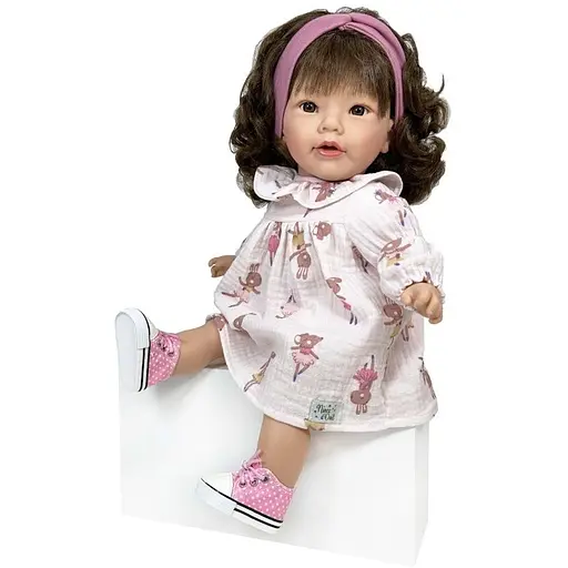 Лялька Nines d'Onil Хлоя серія Mouse з темним волоссям 45 см (6810) - фото 4