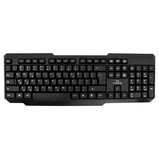 Комплект (клавіатура + миша) Esperanza Titanum Memphis Black USB (TK108UA) - фото 2