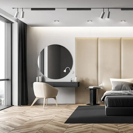 Светодиодный магнитный трековый светильник Feron MGN300, 18W 4000К черный (41931) - фото 5