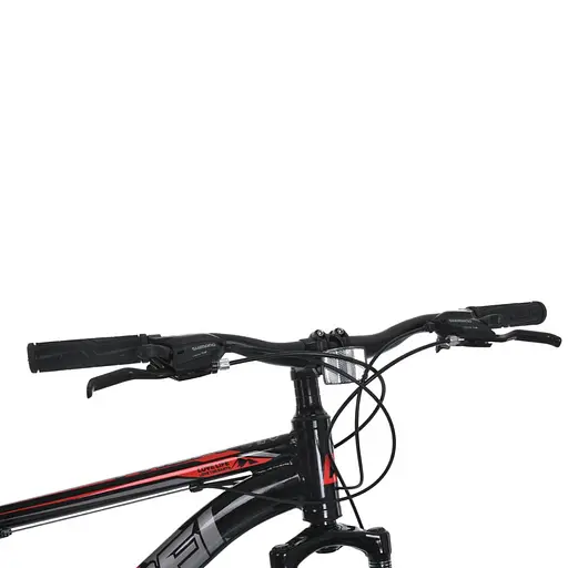 Велосипед MTB2602-2, 26 дюймов, алюминиевая рама 13 Shimano 21SP черно-красный - фото 8