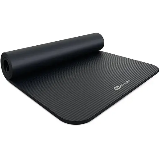 Коврик для йоги Hop-Sport HS-NB016GM NBR 1,5см черный - фото 6