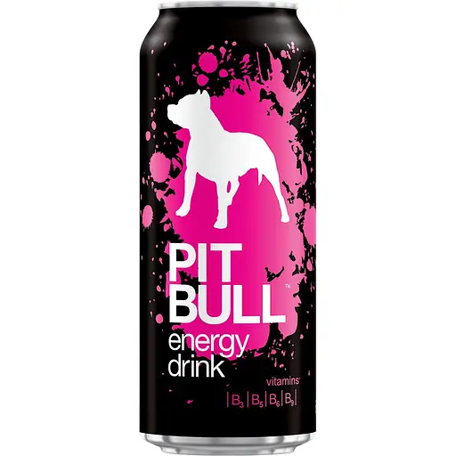 Напій енергетичний Pit Bull безалкогольний сильногазований з/б 0,5 л