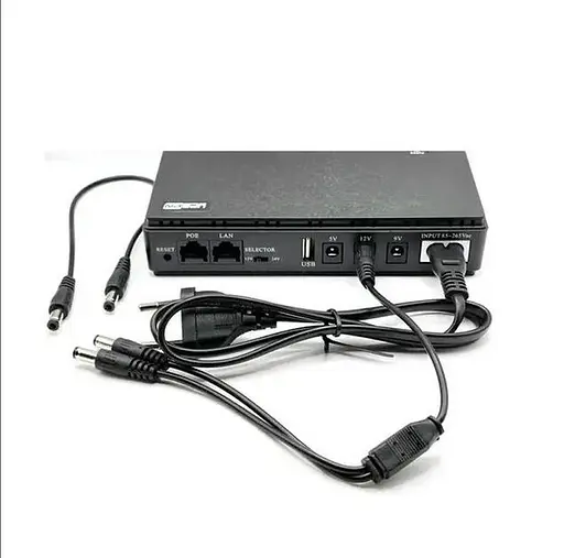 Бесперебойник UPS для WI-Fi роутера 10400maH поддерживает 5/9/12V (до 10 часов работы) - фото 5