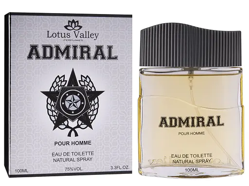 Туалетна вода для чоловіків Lotus Valley Admiral 100мл (MM32000) - фото 2