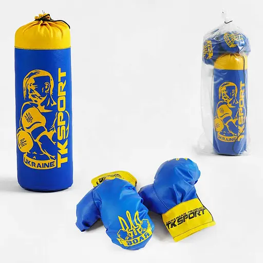 Боксерский набор малый У76779 TK Sport Україна, высота 42 см (4820005214396) - фото 2