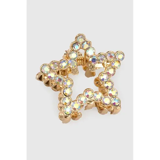 Заколка-краб 4-6,9-18 Золотой (2000902864593) - фото 1