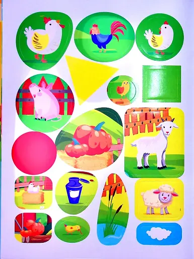 Наліпки дітлахам. Екскурсія на ферму - фото 5