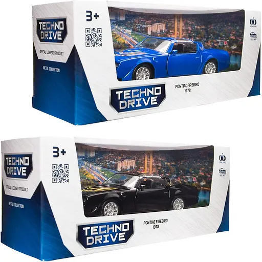 Автомодель TechnoDrive Pontiac Firebird 1978 (250410U) - фото 13