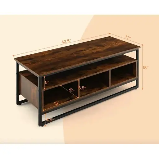 Тумба комод Costway Mary с ящиками в стиле Loft - фото 5