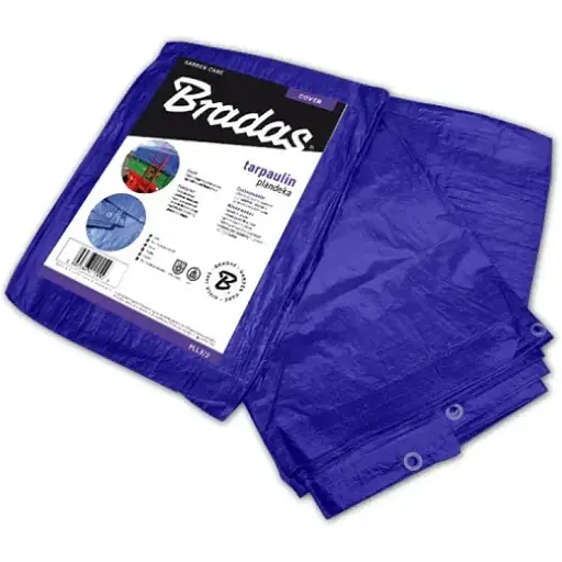 Тент (тарпаулін) Bradas STANDARD 50 г/м² 1.5х6 м PLL1,5/6 - фото 1