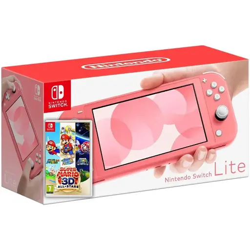 Ігрова приставка Nintendo Switch Lite портативна Coral (045496453176) - фото 3
