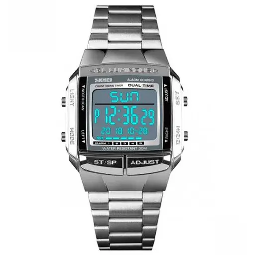 Спортивний годинник Skmei Illuminator Сріблястий