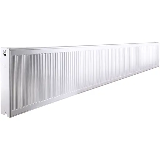 Радіатор сталевий панельний Kalite 22 низ/справа 500x3000 (без INNER) 000016825, Білий - фото 1