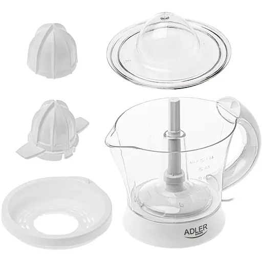 Соковыжималка Adler AD 4014 white для цитрусовых/ 60Вт/ 1л/ белый - фото 11