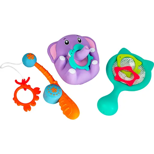 Набор игрушек для ванны Baby Team Слоник (9035) - фото 2