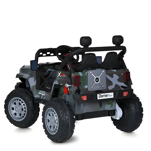 Электромобиль детский Bambi Джип M 4960EBLRS-18 12V с родительским пультом мягкими колесами - фото 9