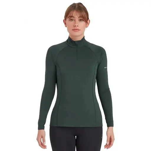 Термокофта Montane Female Dart XT Zip Neck Deep Forest M (1004-FDXZNDFOM16) - фото 2