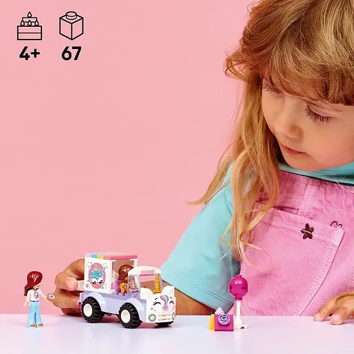 Конструктор LEGO Friends Автомобиль для доставки тортов с единорогами 67 деталей (42675) - фото 11