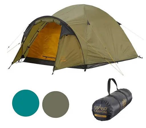 Намет Grand Canyon Topeka 2 Capulet Olive (330005) (DAS301590) - фото 10