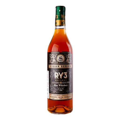 Виски RY3 Cigar Series 62.1% 0.75 л 