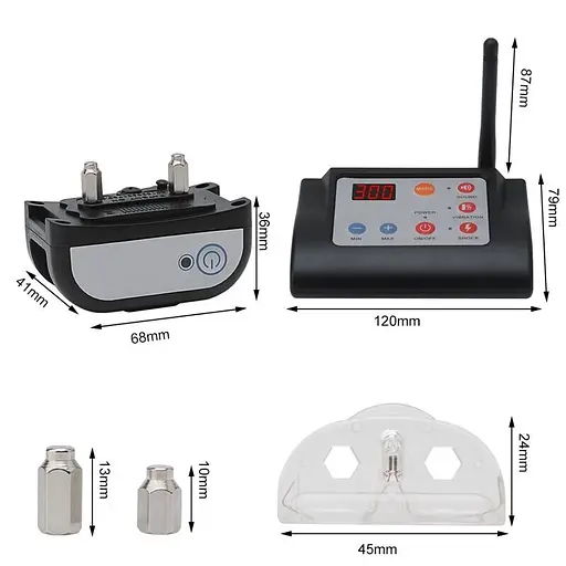 Бездротовий електронний паркан для собак + електронний нашийник для дресирування 3-х собак Petguider 883-3, з 3-ма нашийниками (100632) - фото 5