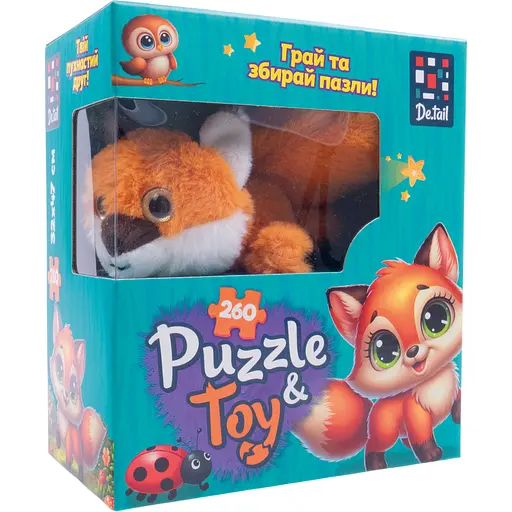 Пазли De.tail. Лисеня 260 деталей (DT200-12) - фото 1