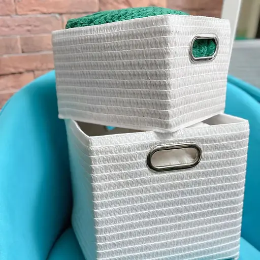 Короб для хранения Handy Home 30х30х30 см белый (QR14F-L) - фото 4