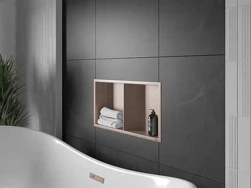 Полка в ванную комнату Nett YBr-60, 60 см Бронза - фото 3