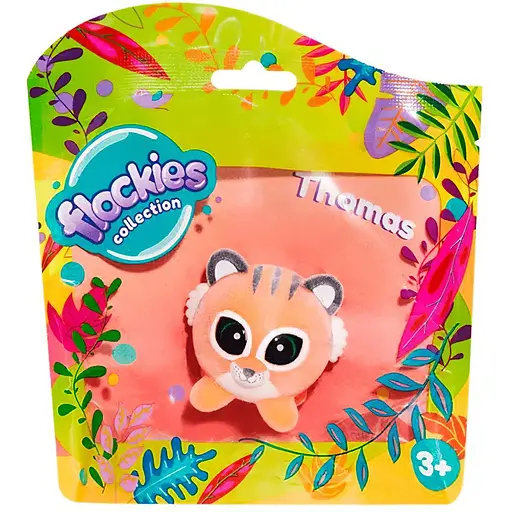 Колекційна фігурка Flockies Тигр Томас FLO0118 - фото 1