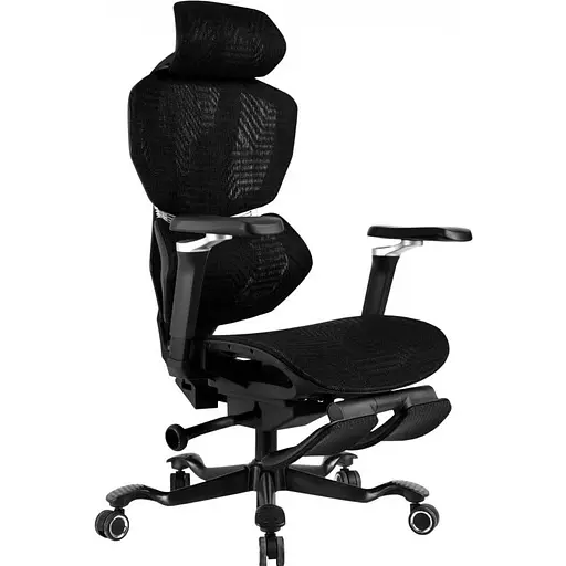 Геймерське крісло GT Racer (X-7001 Black/Black) - фото 4