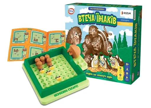 Настольная игра Rozum Побег ежиков (Hedgehog Escape) (укр.) (R003UA) - фото 4