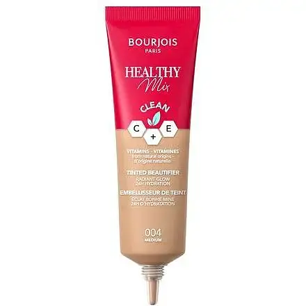 Зволожувальний тональний флюїд Bourjois Healthy Mix Clean відтінок 004 (Medium) 30 мл - фото 2