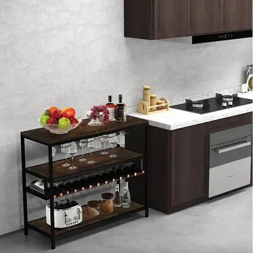 Стіл для кухні Costway Alfred фуршетний в стилі Loft - фото 4