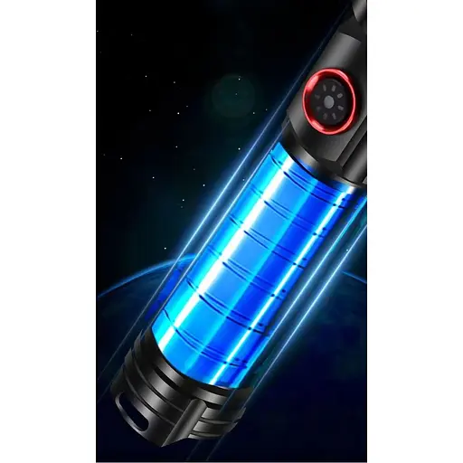 Ліхтарик DK SY-2307 Black [152325] - фото 4