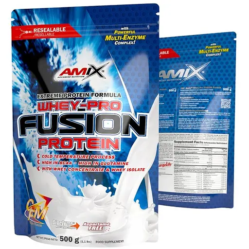 Протеїн Amix Whey-Pro Fusion Мока-шоко-кава 500 г (819270) - фото 2