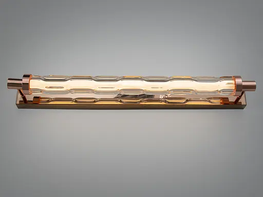 Бра Romin Diasha Loft золото LED 14W хвилясте скло - фото 3