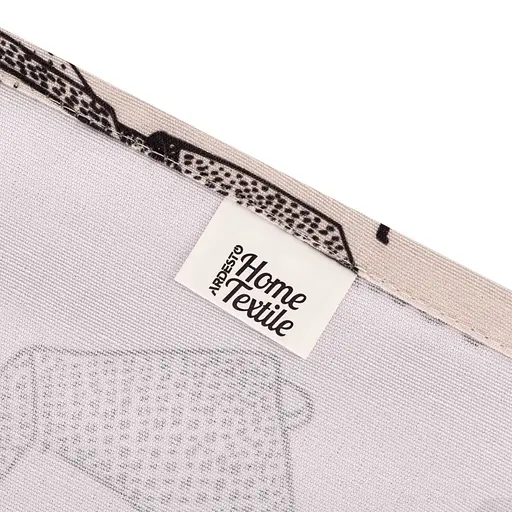 Раннер Ardesto Kitchen 40х140см, 90% полиэстер, 10% хлопок, белый (ART01KN) - фото 4