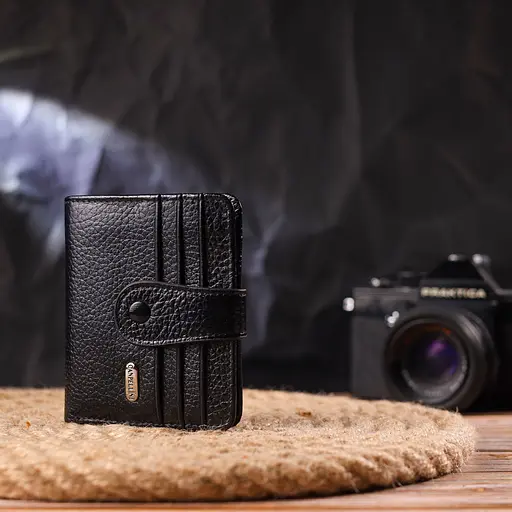 Кожаный кошелек Canpellini 10.6х9х1 см acs0025193 - фото 6