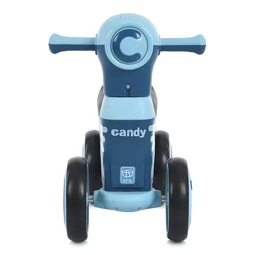 Дитяча каталка-толокар M 5855E-12 синій, до 25 кг - фото 3