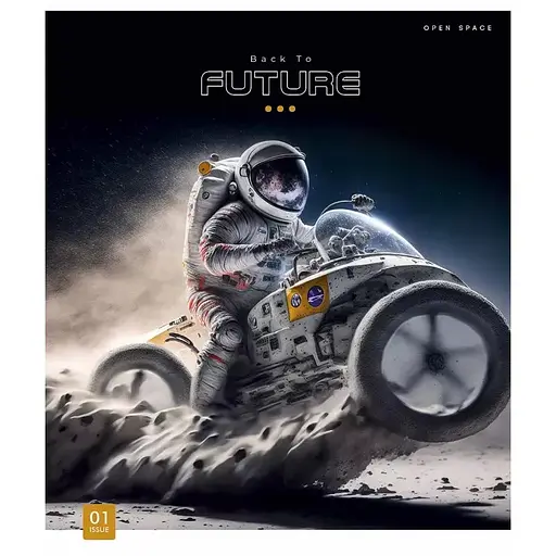 Зошит учнівський "Open space" 096-3259L-2 в лінію, 96 аркушів