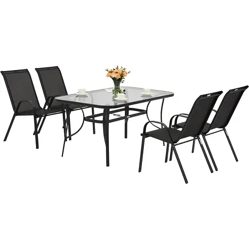 Комплект садовой мебели Kontrast Majorka Duo-4 Black