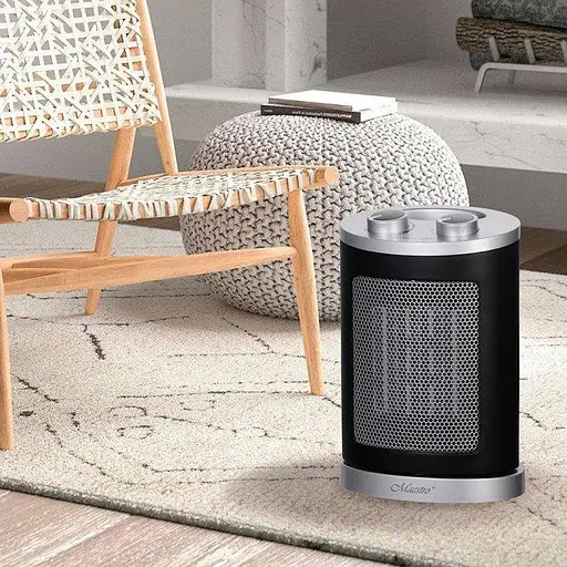 Качественный бытовой тепловентилятор обогреватель Maestro MR 925 дуйчик с поворотным корпусом - фото 3