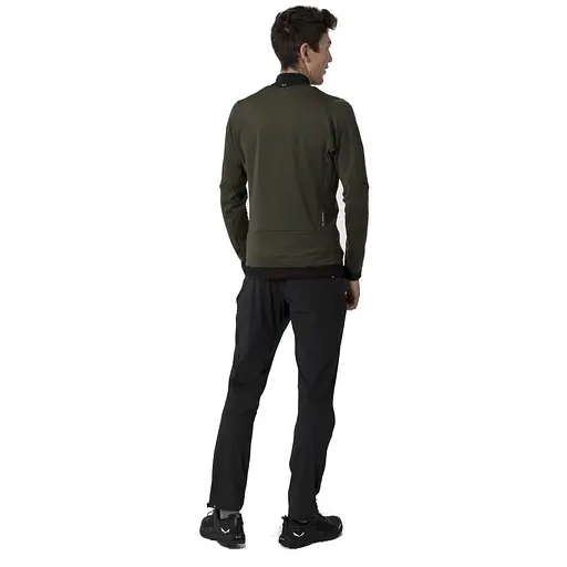 Флисовая кофта Salewa Pedroc PL 2 M Jacket M Темно-оливковая (1054-013.012.1127) - фото 4