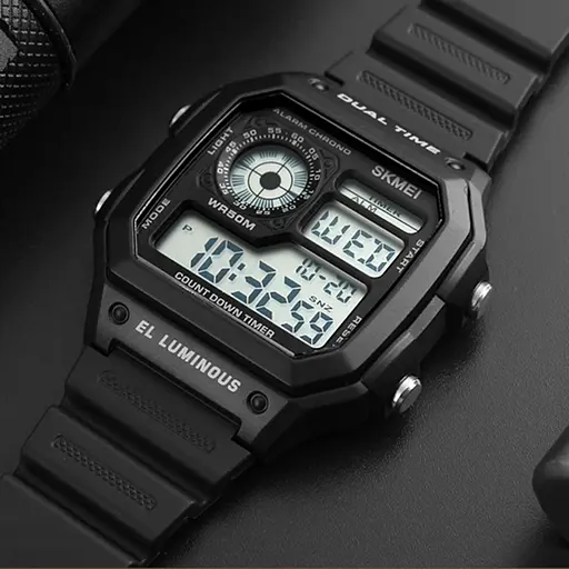 Наручные часы мужские 1299BK Black Skmei acs0030816 - фото 3