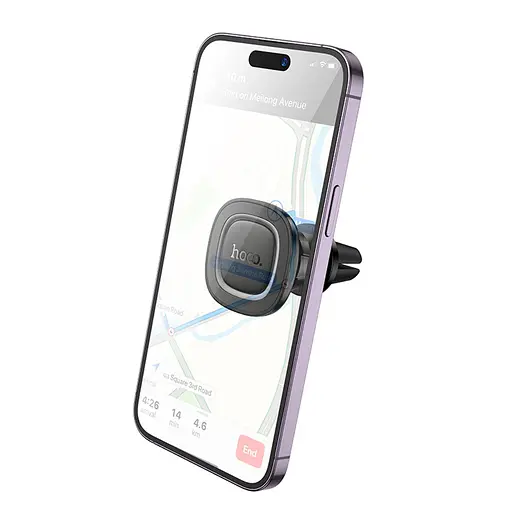 Автодержатель Hoco H72 магнитный черный серый - фото 3